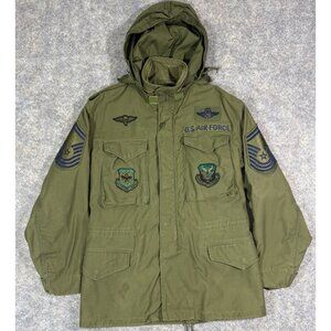 US Air Force M-65 Cold Weather Field Jacket Size Small Reg So Sew Styles 70s